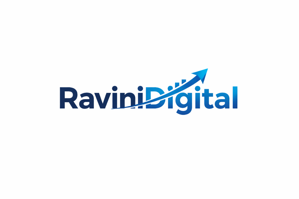 Ravini digital logo